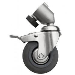 Metal Light Stand Casters with Brakes