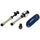 Mechanical background system with 4axles