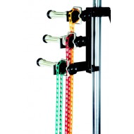 Mechanical background system with 3 axles