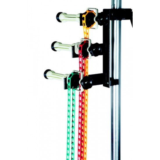 Mechanical background system with 3 axles