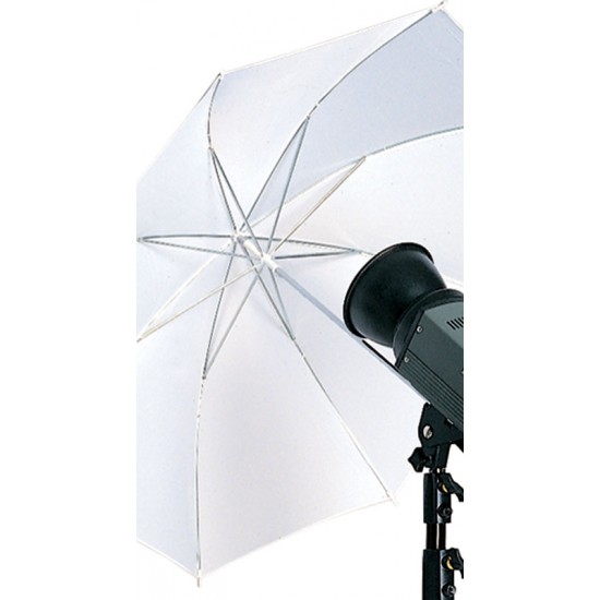 White transparent umbrella 105 cm