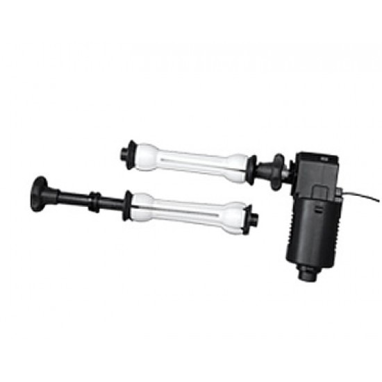 Electrical background system with 4 axles