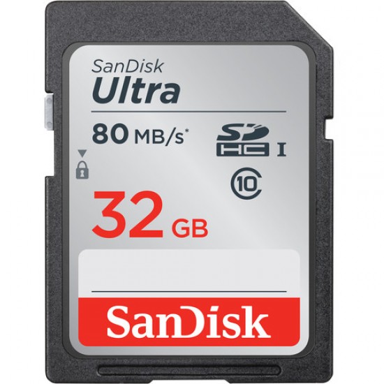 SanDisk Ultra 32GB 80 MB/s Class 10