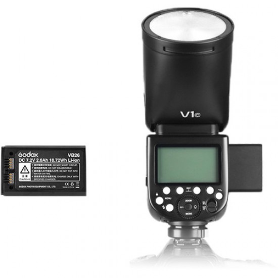 TTL Li-ion Round Head Camera Flash V1C (CANON)