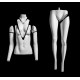 Female ghost mannequin
