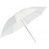 White transparent umbrella 105 cm