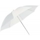 White transparent umbrella 105 cm