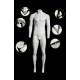 Male ghost mannequin