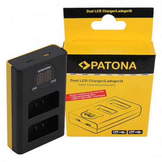 Patona Dual LCD Charger EN-EL25 1911
