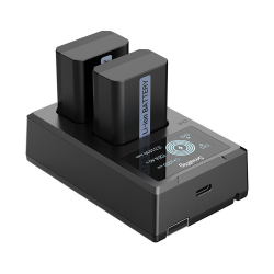 SmallRig NP-FW50 3818 2-Battery Kit with Dual Charger