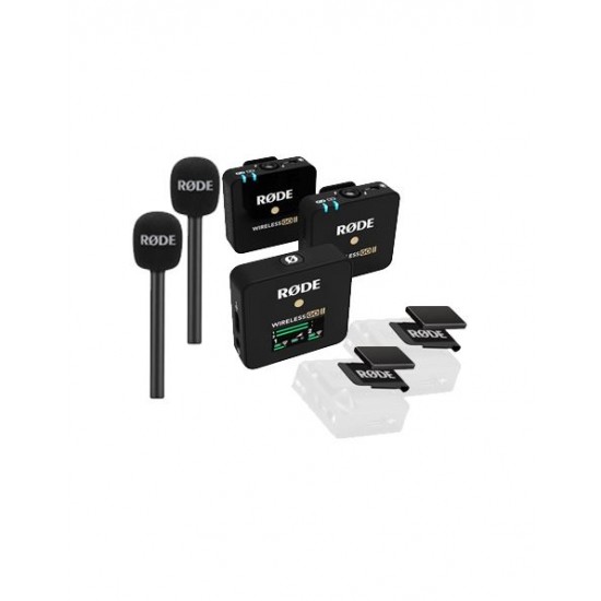 RODE Wireless GO II Bundle with 2 MagClip Go & 2 Interview Go